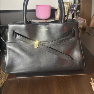Black Leather Handbag